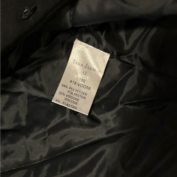 Tara Jarmon Black Cropped Jacket - Picture 3 of 3